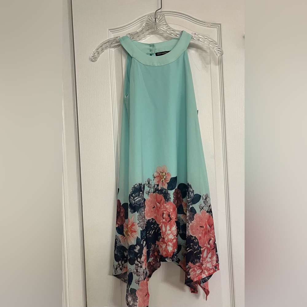 NWT girl floral bottom dress